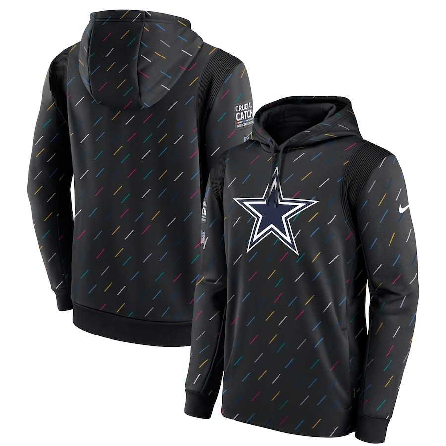 Men's Dallas Cowboys Nike Charcoal 2021 NFL Crucial Catch Therma Pullover Hoodie,We sell and wholesale Men's Dallas Cowboys Nike Charcoal 2021 NFL Crucial Catch Therma Pullover Hoodie on line form chian!